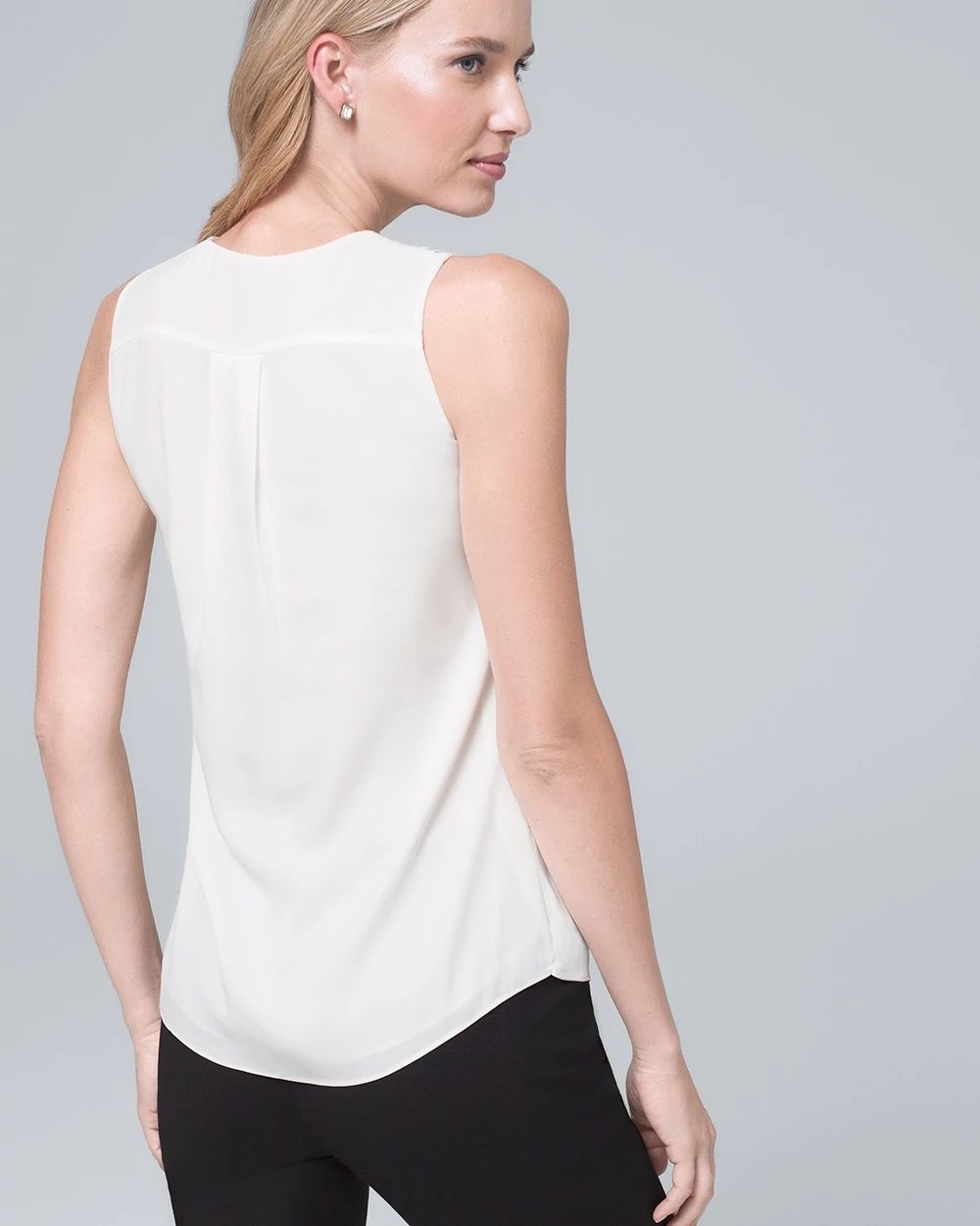 Cascade frill top shop